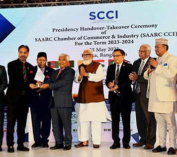 Handover and Takeover of Presidency of SAARC CCI 25 May 2023