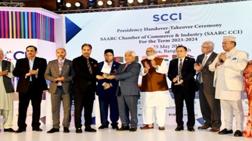 FBCCI President takes charge as the New President of SAARC Chamber