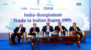 FBCCI President Md.Jashim Uddin attended the Luncheon Programme of the India-Bangladesh Trade in Indian Rupee (INR) Jointly organized by High Commission of India (HCI) and Bangladesh Bank