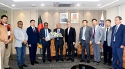 Korea-Bangladesh Chamber of Commerce & Industry (KBCCI) President met FBCCI President